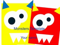 Monsters Template thumbnail