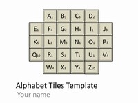 Alphabet Tiles Template thumbnail