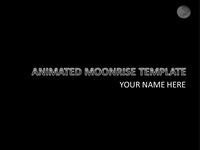 Animated moonrise template thumbnail