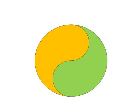 Ying Yang Powerpoint Template