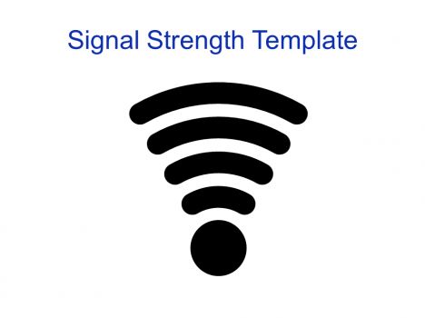 Wireless Signal Strength Template