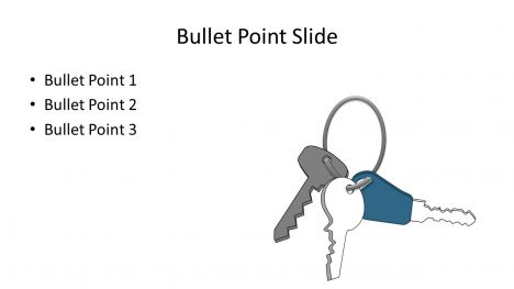 Modern Key Clip Art Template inside page