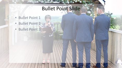 Groomsman PowerPoint Template inside page