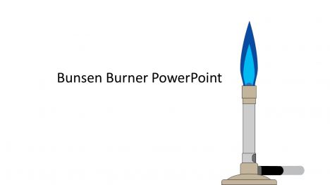 Bunsen Burner PowerPoint Template