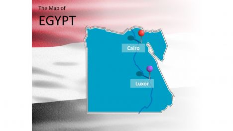 Free Widescreen Egypt PowerPoint Template inside page