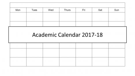 Academic Calendar 2017 PowerPoint Template