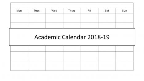 Academic Calendar 2018 PowerPoint Template