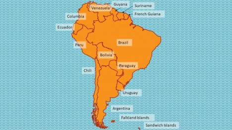 South America Maps inside page