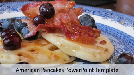 American Pancake PowerPoint Template