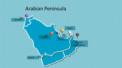 Arabian Peninsula PowerPoint Template inside page