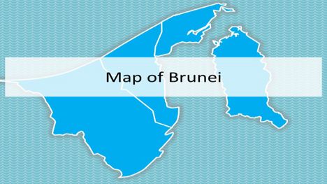 Brunei Map PowerPoint Template