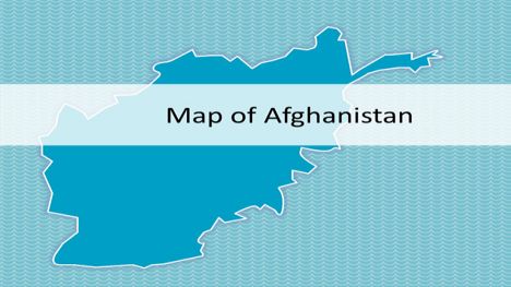 Afghanistan Map PowerPoint Template