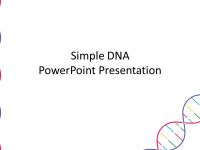 Simple DNA Template