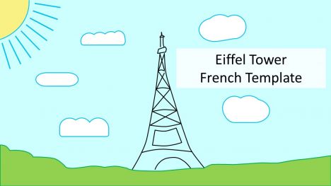 Eiffel Tower French PowerPoint Template