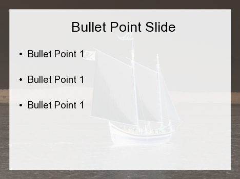 Moody Ship PowerPoint Template inside page