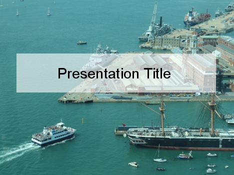 Maritime Navigation PowerPoint Template