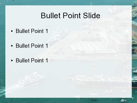 Maritime Navigation PowerPoint Template inside page