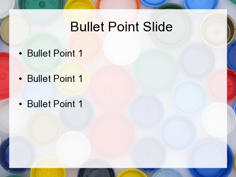 Bottle Top PowerPoint Template inside page