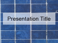 Blue Tile PowerPoint Template