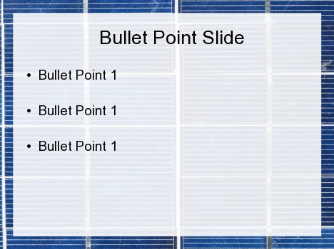 Blue Tile PowerPoint Template inside page