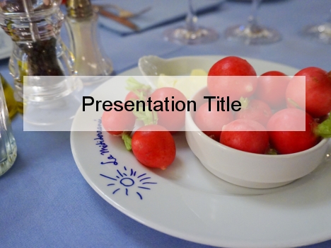 Red Radish PowerPoint Template