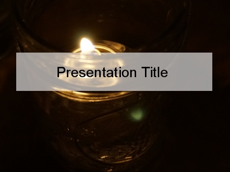 Oil Light PowerPoint Template