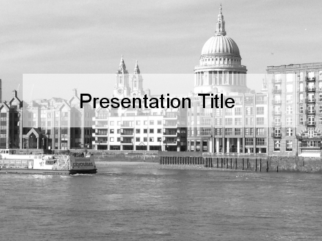 Moody London PowerPoint Template