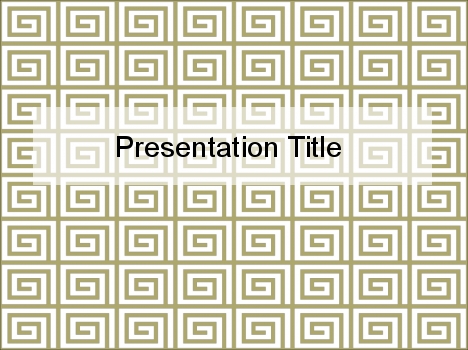 ancient greek powerpoint template