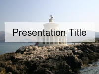 Archaic Temple PowerPoint Template