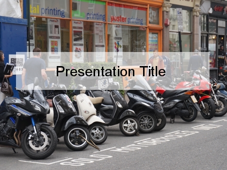 Motorcycle PowerPoint Template