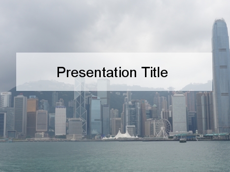 Hong Kong PowerPoint Template