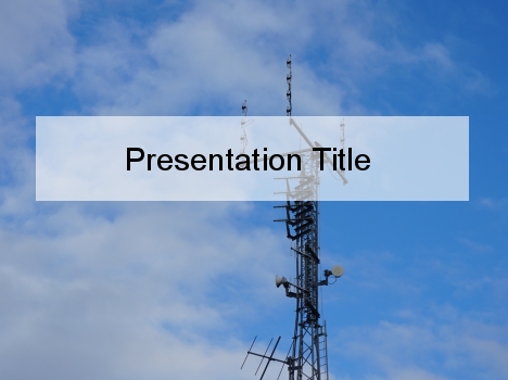 Radio Waves PowerPoint Template