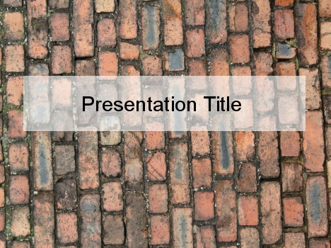 Old Brick PowerPoint Template