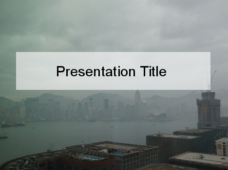 Kowloon Horizon PowerPoint Template